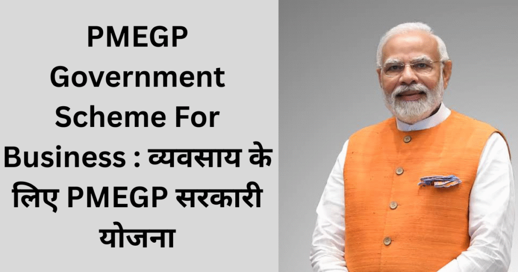 PMEGP Government Scheme